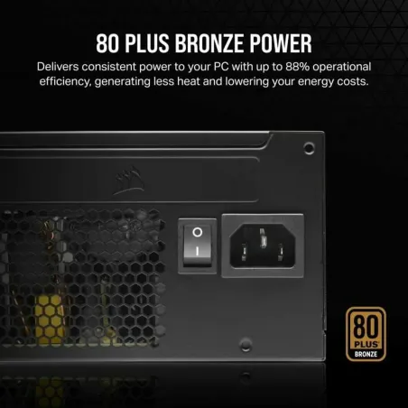 Strāvas padeve Corsair CX750 750 W 130 W 80 Plus Bronze