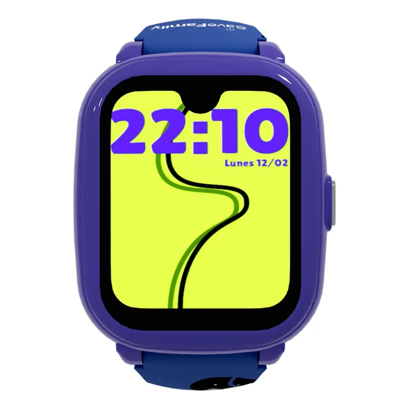 Умные часы SaveFamily Синий 40 mm Чёрный
