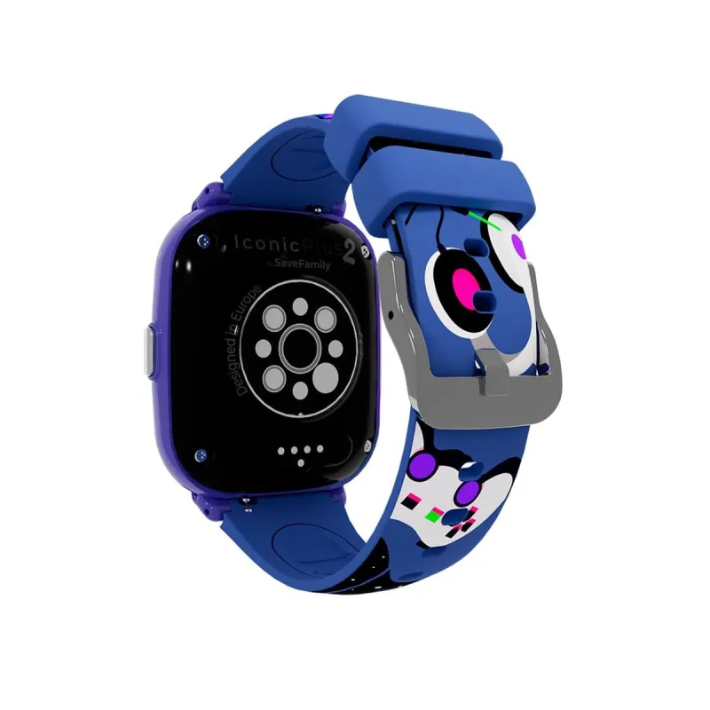 Умные часы SaveFamily Синий 40 mm Чёрный