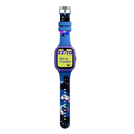 Умные часы SaveFamily Синий 40 mm Чёрный