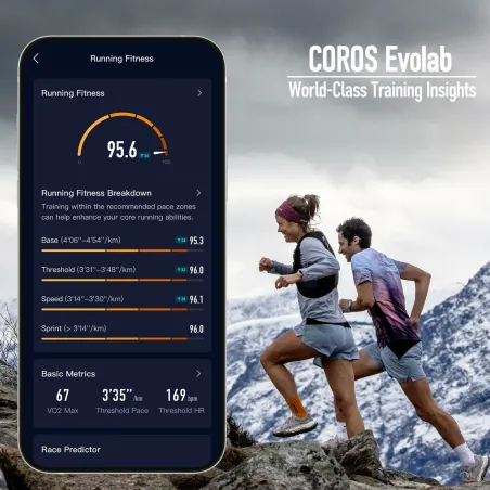 Išmanusis laikrodis Coros WAPX2P-PNK 1,3"