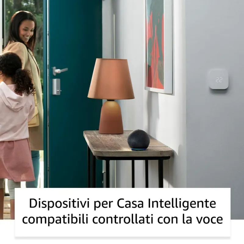 Nešiojamos Bluetooth garso kolonėlės VARIOS ECHO DOT 5 BLAN Balta