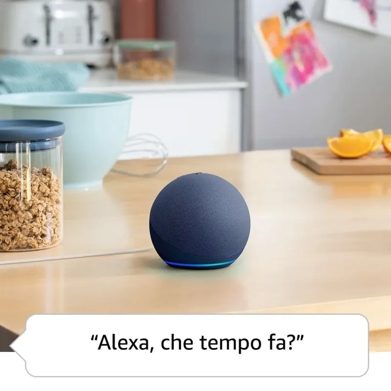 Nešiojamos Bluetooth garso kolonėlės VARIOS ECHO DOT 5 BLAN Balta
