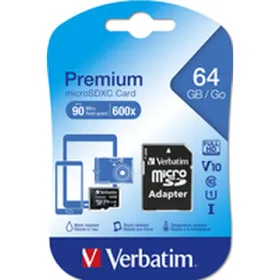 MicroSD Mälikaart koos Adapteriga Verbatim 44084