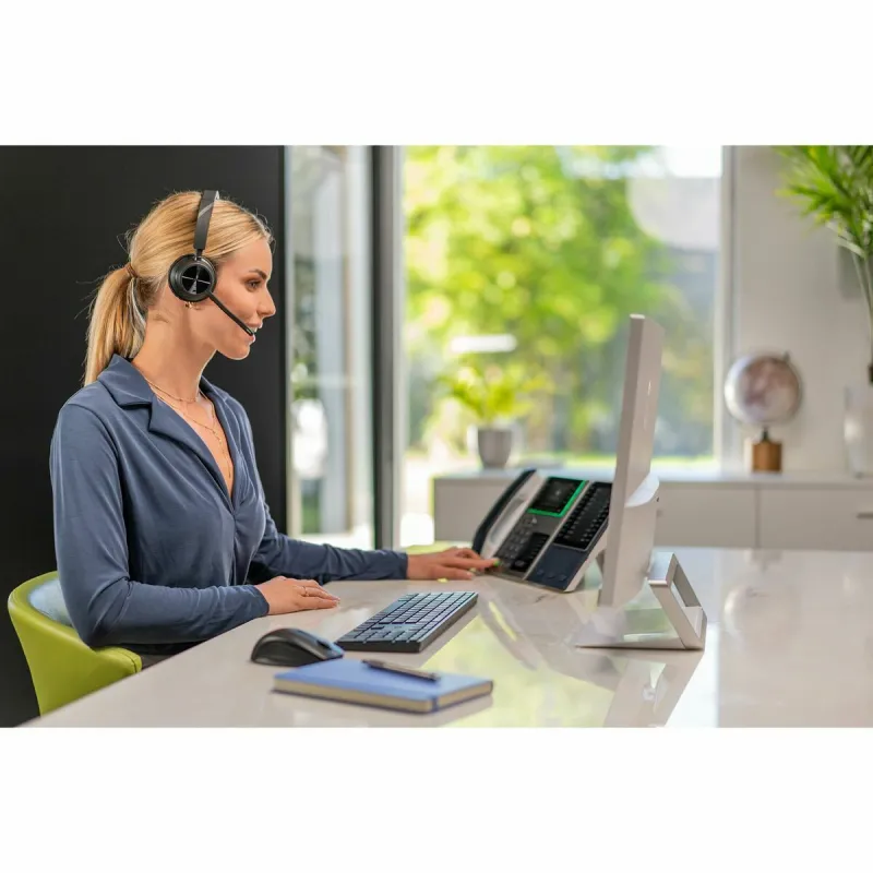Headphones with Microphone HP 7Y210AA Black