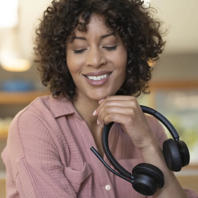 Headphones with Microphone HP 7Y211AA Black
