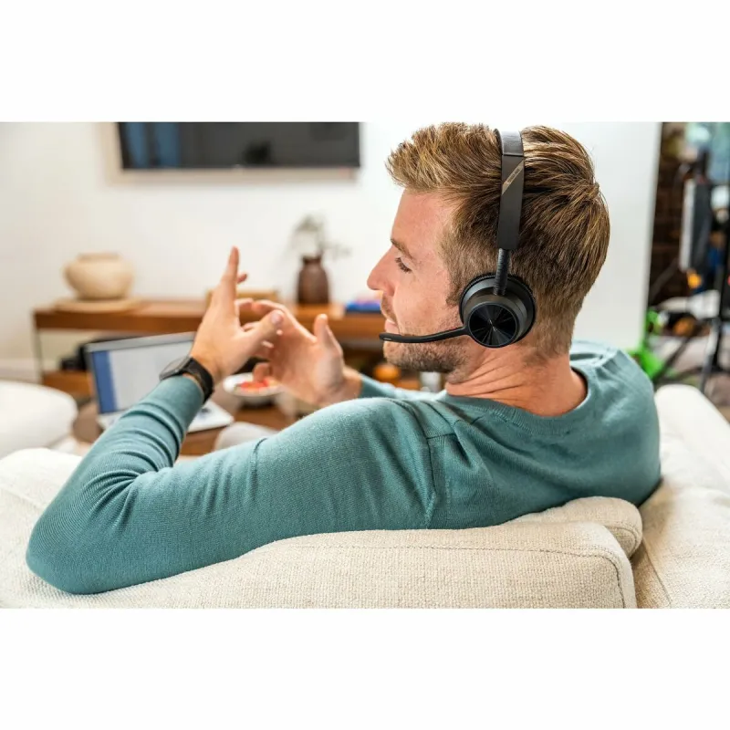 Headphones with Microphone HP 7Y211AA Black