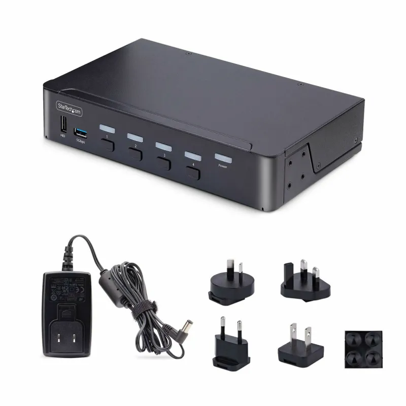 KVM Lüliti Startech D86A2-4-PORT-8K-KVM