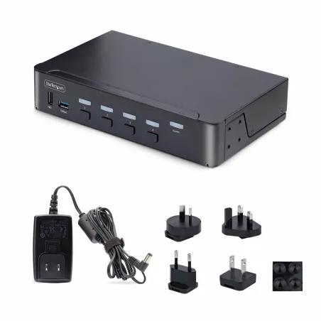 Переключатели KVM Startech D86A2-4-PORT-8K-KVM