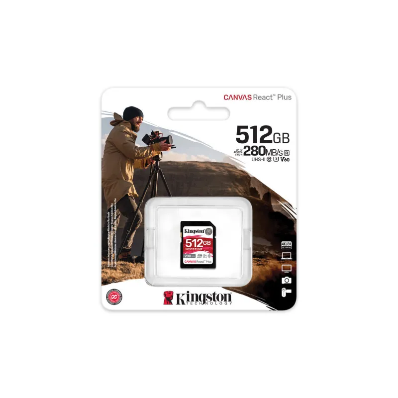 SDXC Mälukaart Kingston SDR2V6/512GB 512 GB