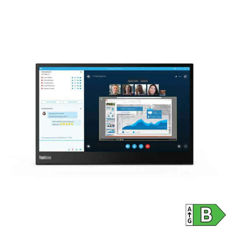 Monitors Lenovo ThinkVision M14 14" Full HD
