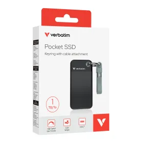 Внешний жесткий диск Verbatim 32190 1 TB SSD карман