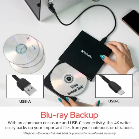 CD/DVD Lasītājs Verbatim 43888