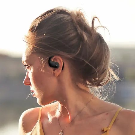 Bluetooth ausinės OPN Sound ARIA+ Juoda