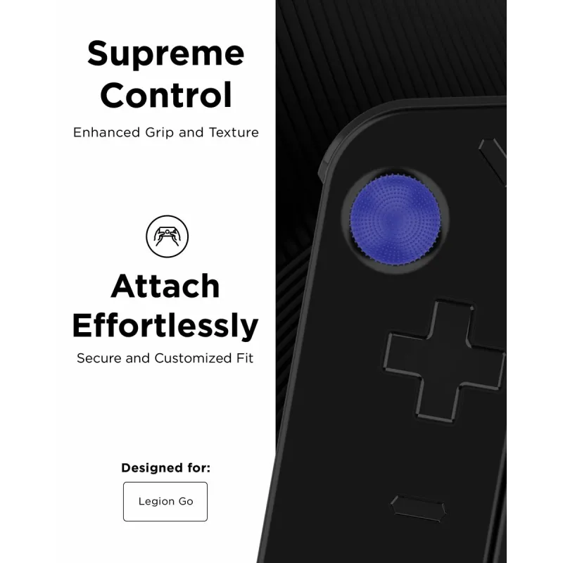Nintendo Switch Atvejis Lenovo Legion Go Melns
