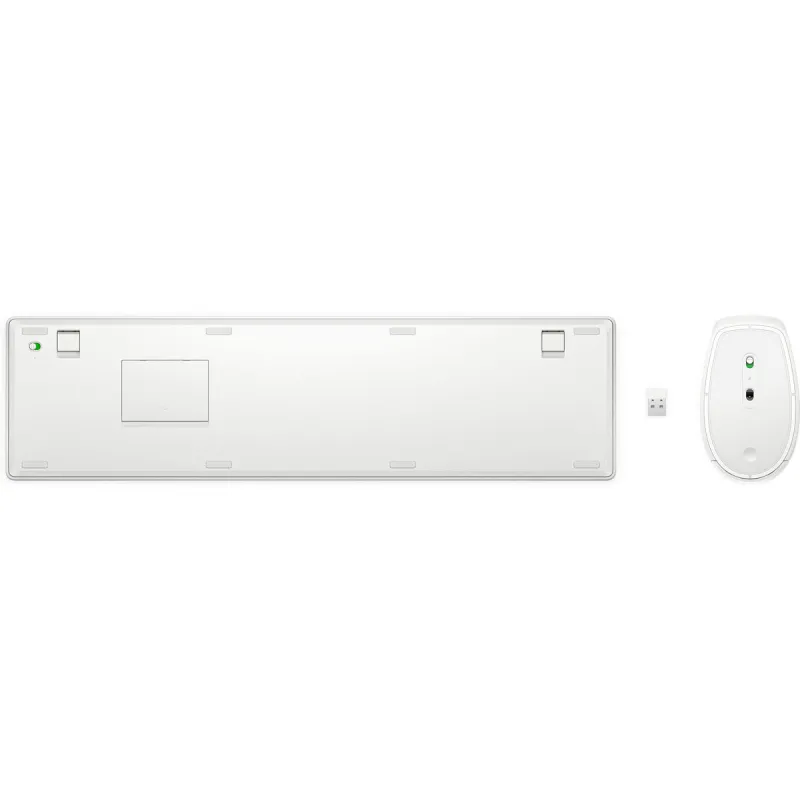 Keyboard and Mouse HP 860P8AA#ABE White