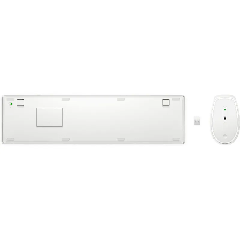 Keyboard and Mouse HP 860P8AA#ABE White