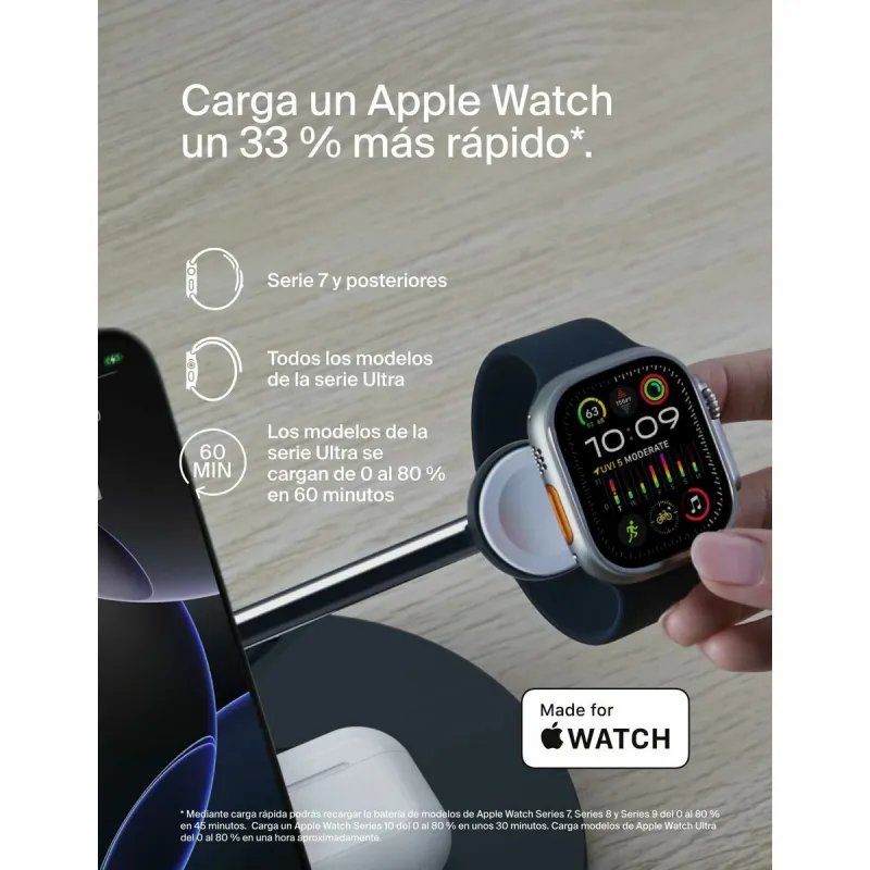 Wall Charger Belkin WIZ032KQBK Black
