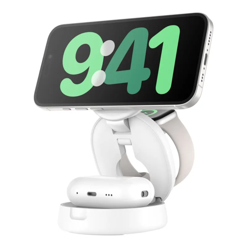 Cordless Charger Belkin WIZ034KQWH White