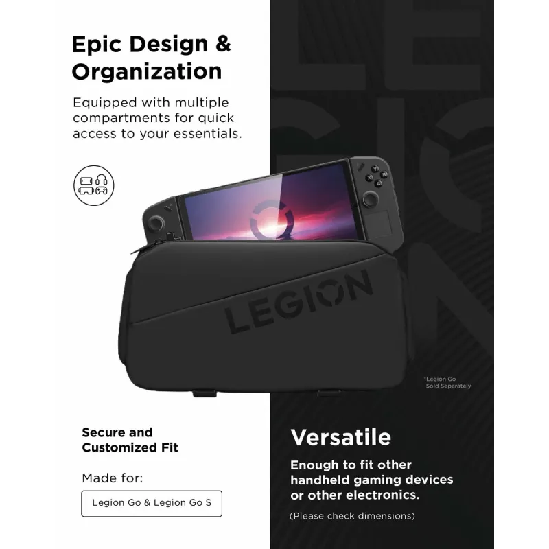 Mitmeotstarbeline Õlakott Lenovo Legion Go Must