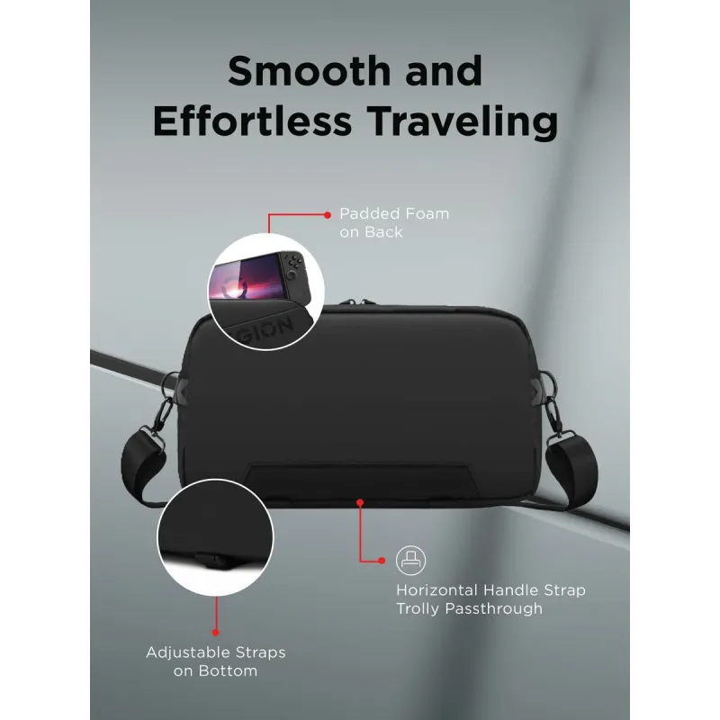 Multi-use Over the Shoulder Backpack Lenovo Legion Go Black