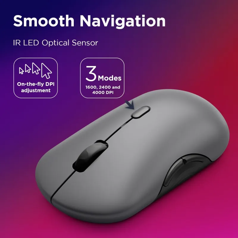 Mouse Lenovo GY51S61898 Grey 4000 dpi