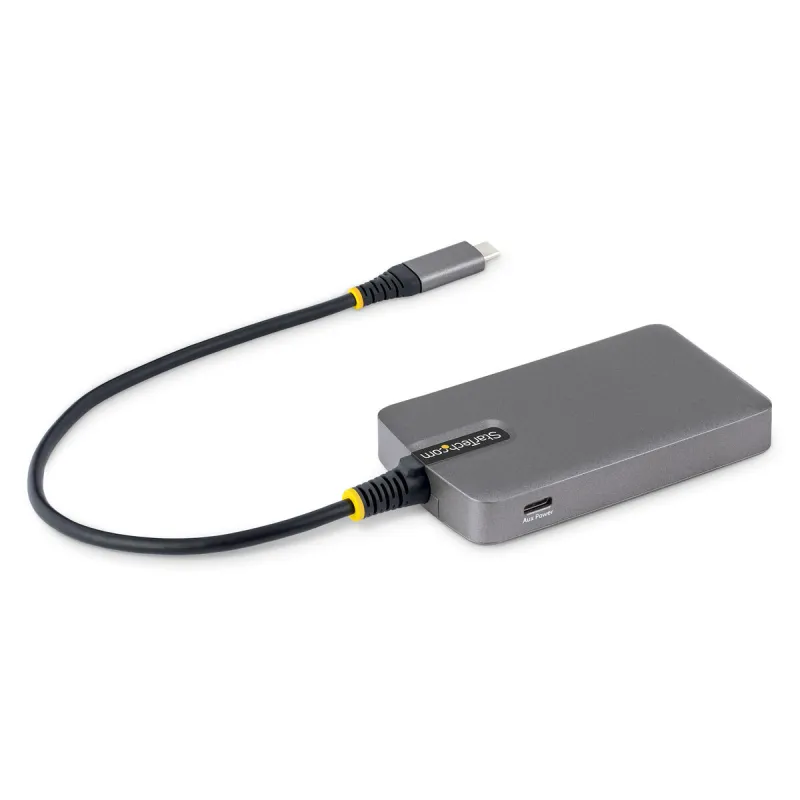 USB-разветвитель Startech 5G4AC-USB-C-HUB Серый