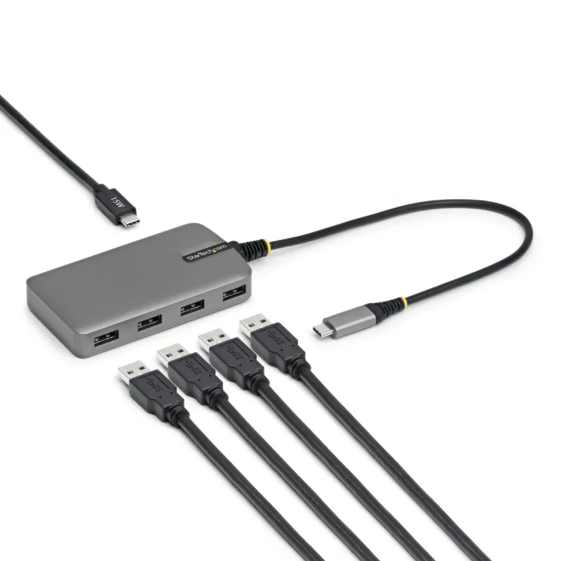 USB-jaotur Startech 5G4AC-USB-C-HUB Hall
