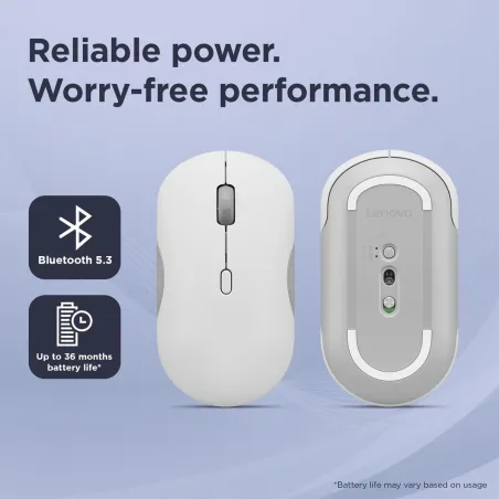 Mouse Lenovo GY51S61907 Grey 2400 dpi