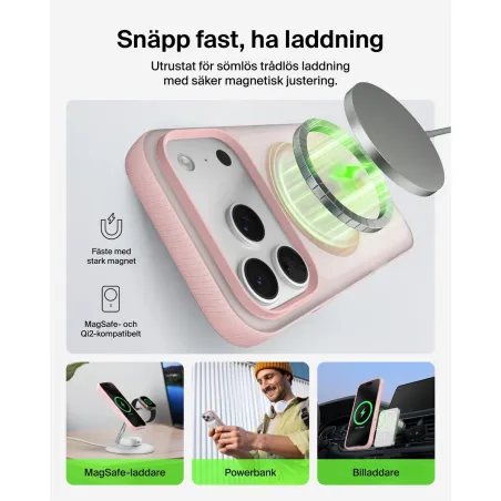 Pārvietojams Pārsegs Belkin iPhone 17 Pro Rozā Apple