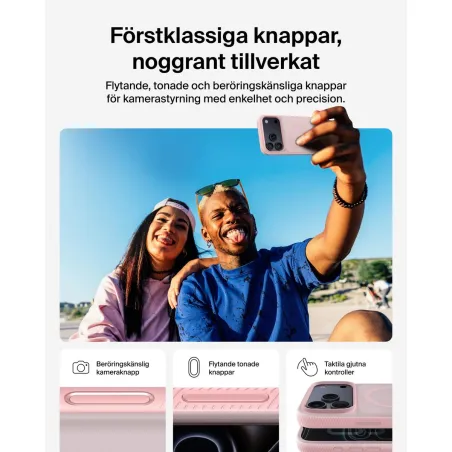Pārvietojams Pārsegs Belkin iPhone 17 Pro Max Rozā Apple