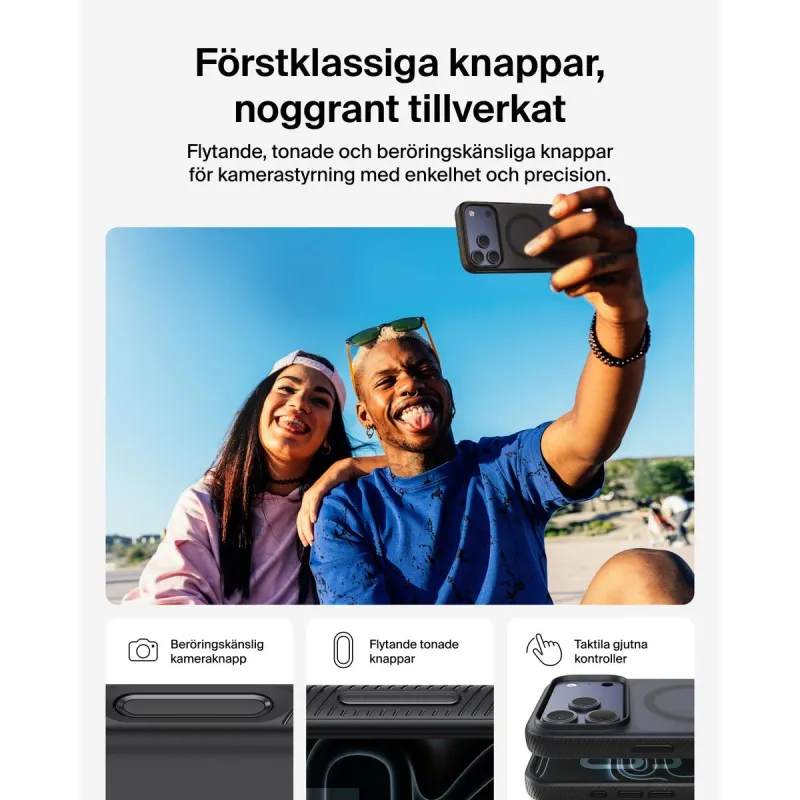 Pārvietojams Pārsegs Belkin iPhone 17 Pro Max Melns Apple