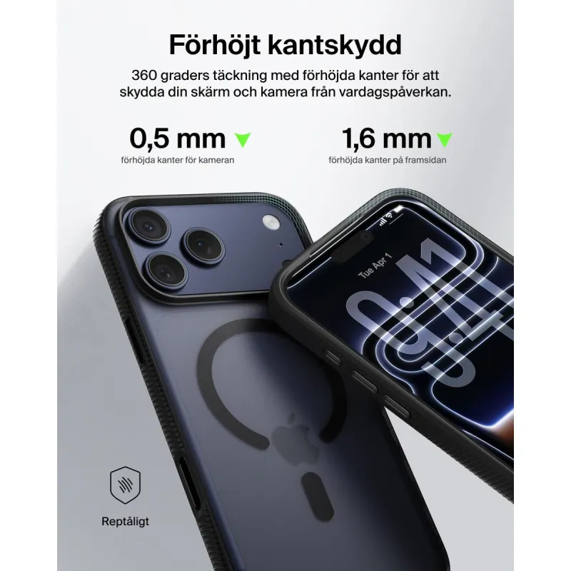 Pārvietojams Pārsegs Belkin iPhone 17 Pro Max Melns Apple