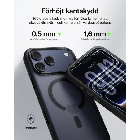 Pārvietojams Pārsegs Belkin iPhone 17 Pro Max Melns Apple