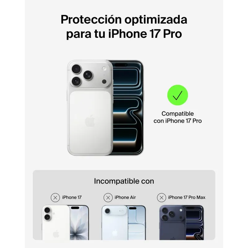 Mobile cover Belkin iPhone 17 Pro Black Apple
