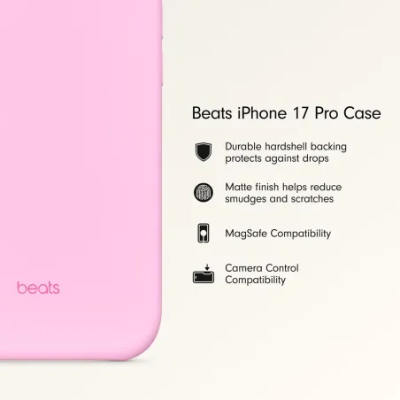 Mobile cover Beats iPhone 17 Pro Pink Apple