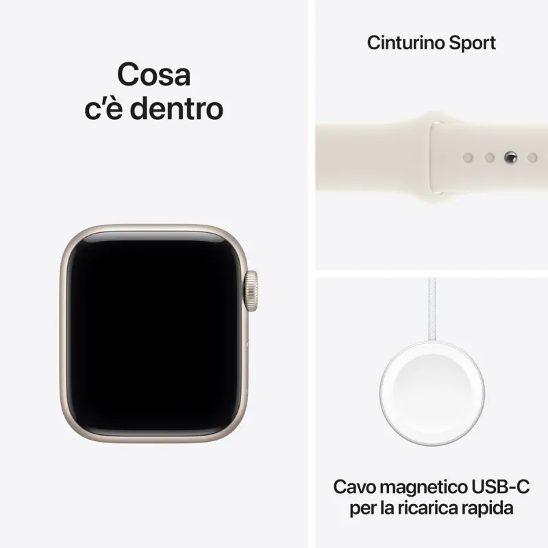 Smartwatch Apple Apple Watch SE3 40 mm 1,78" Beige Ø 40 mm