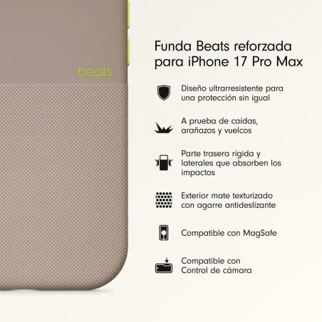 Mobiiltelefoni Kaaned Beats iPhone 17 Hall Apple