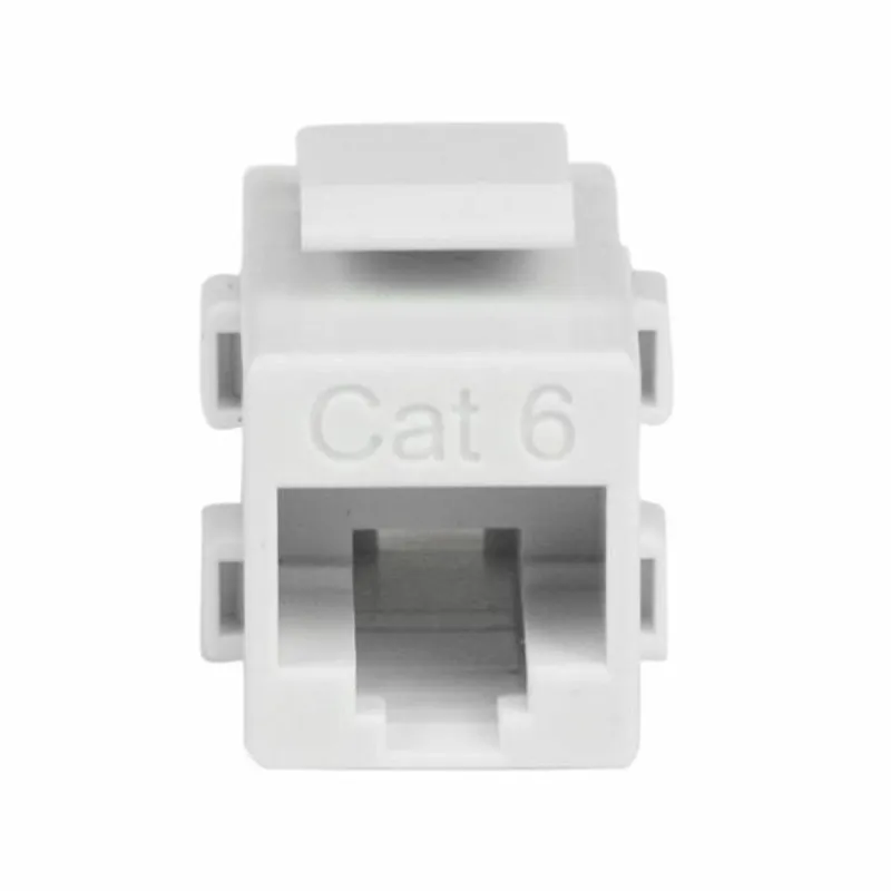 Adapter RJ45 Startech C6KEYCOUPLWH RJ45 Valge