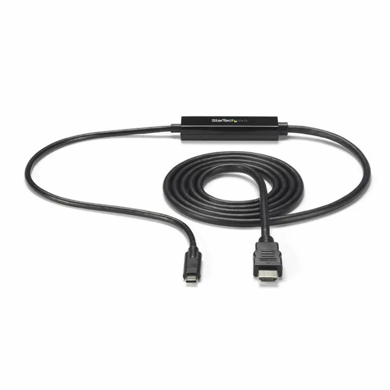 USB C uz HDMI Adapteris Startech CDP2HDMM1MB Melns 1 m