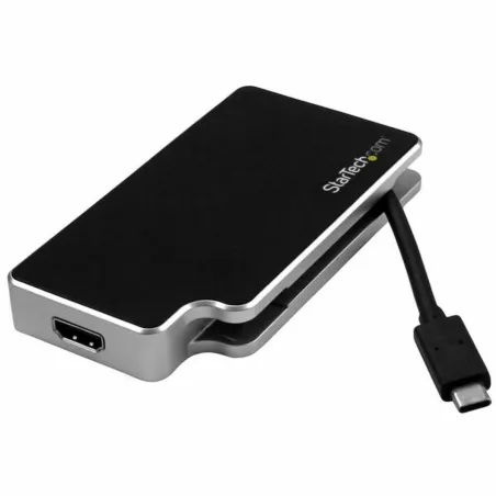 USB C uz VGA/HDMI/DVI Adapteris Startech CDPVGDVHDB           Sudrabs