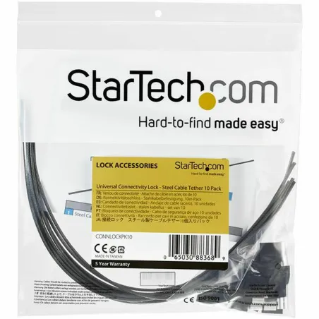 Drošības Kabelis Startech CONNLOCKPK10         10 uds