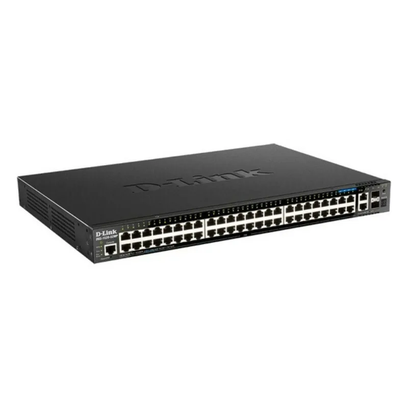 Slēdzis D-Link DGS-1520-52MP 44xGE 4 x 2.5GBase-T PoE