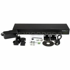 USB-keskitin Startech ICUSB23208FD Musta