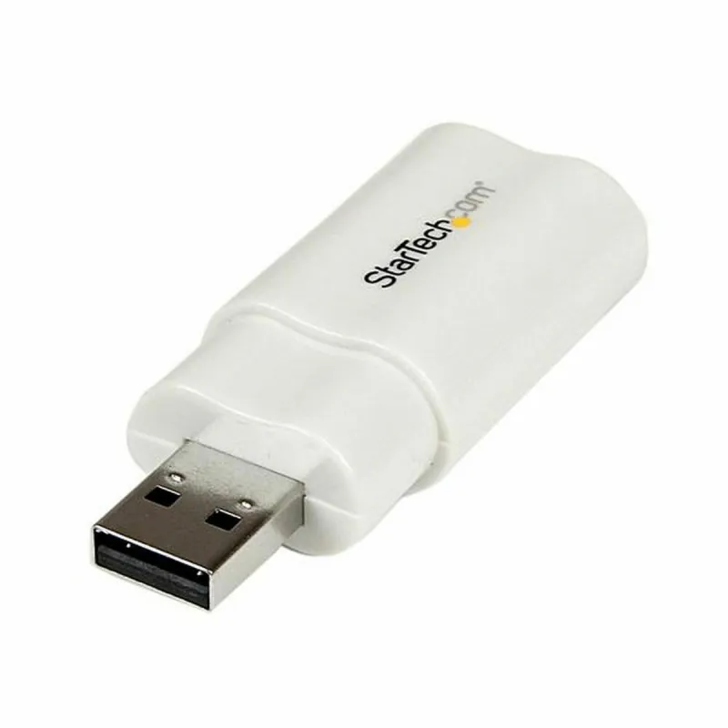 Išorinė garso plokštė USB Startech ICUSBAUDIO Balta