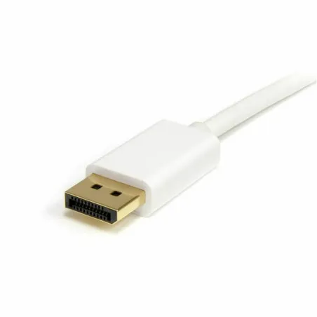 Cablu DisplayPort Mini la DisplayPort Startech MDP2DPMM2MW          (2 m) Balta 4K Ultra HD