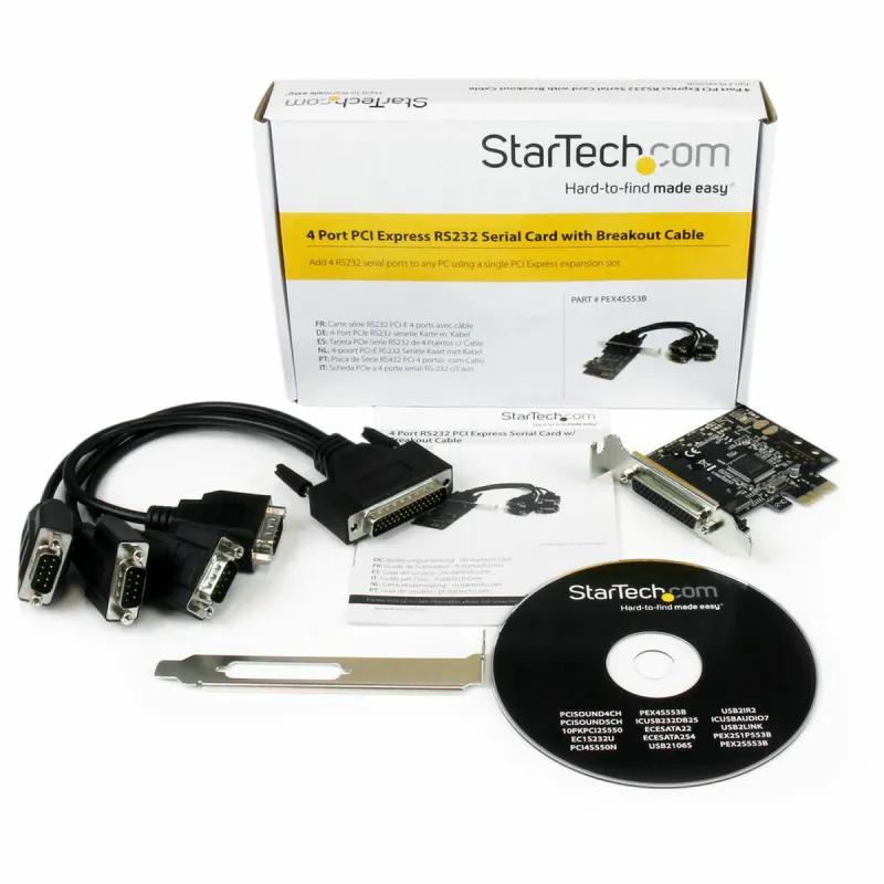 PCI korta Startech PEX4S553B