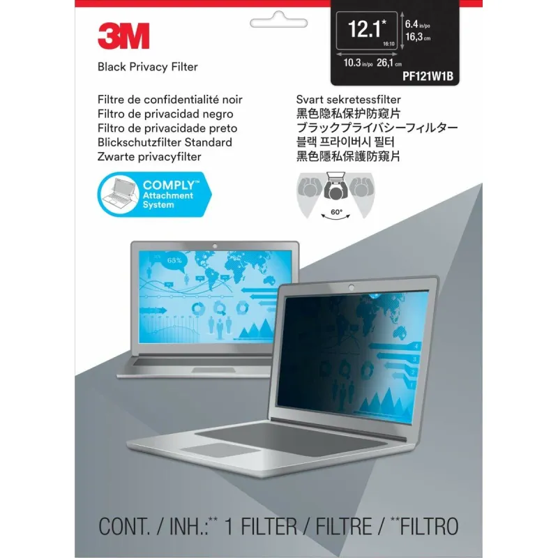 Фильтр для защиты конфиденциальности информации на мониторе 3M PF121W1B