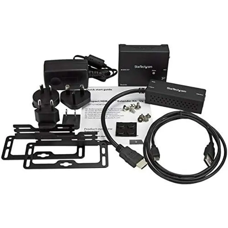 HDMI-adapteri Startech ST121HDBTDK Musta