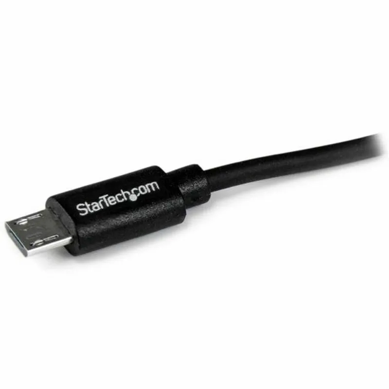 Kabelis Micro USB Startech USBUB2PCARB          Melns